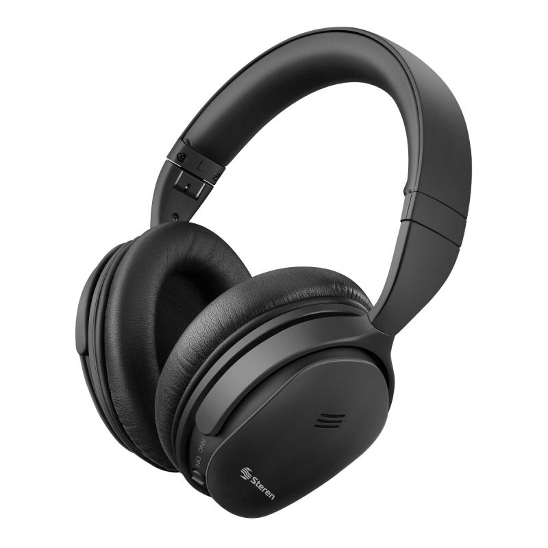 Bluetooth Noise Cancelling Headphones Black Cancellin