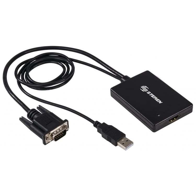 Adaptador steren de hdmi a vga con salida de audio clearance