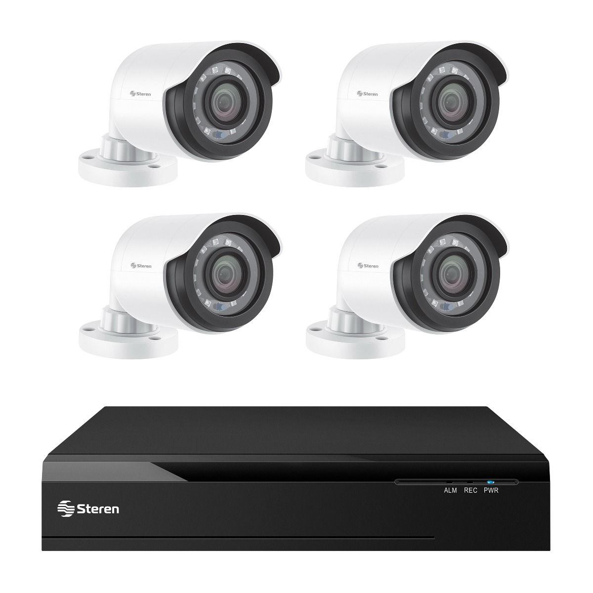Sistema de seguridad CCTV con DVR pentahíbrido de 8 can