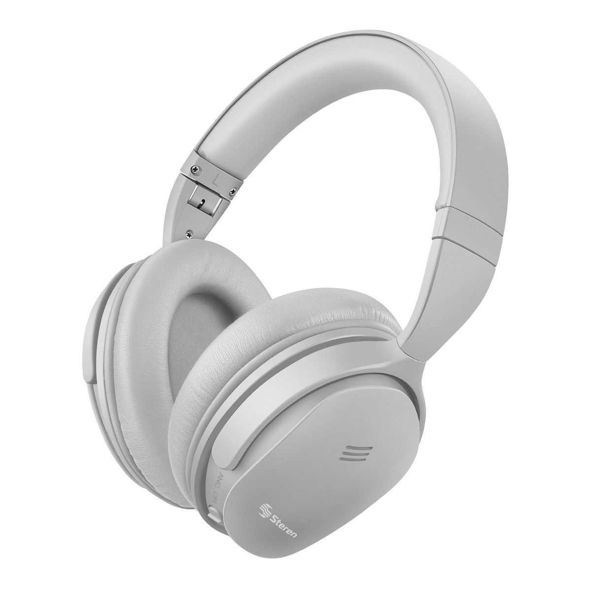 Aud fonos Bluetooth con cancelaci n de ruido grises
