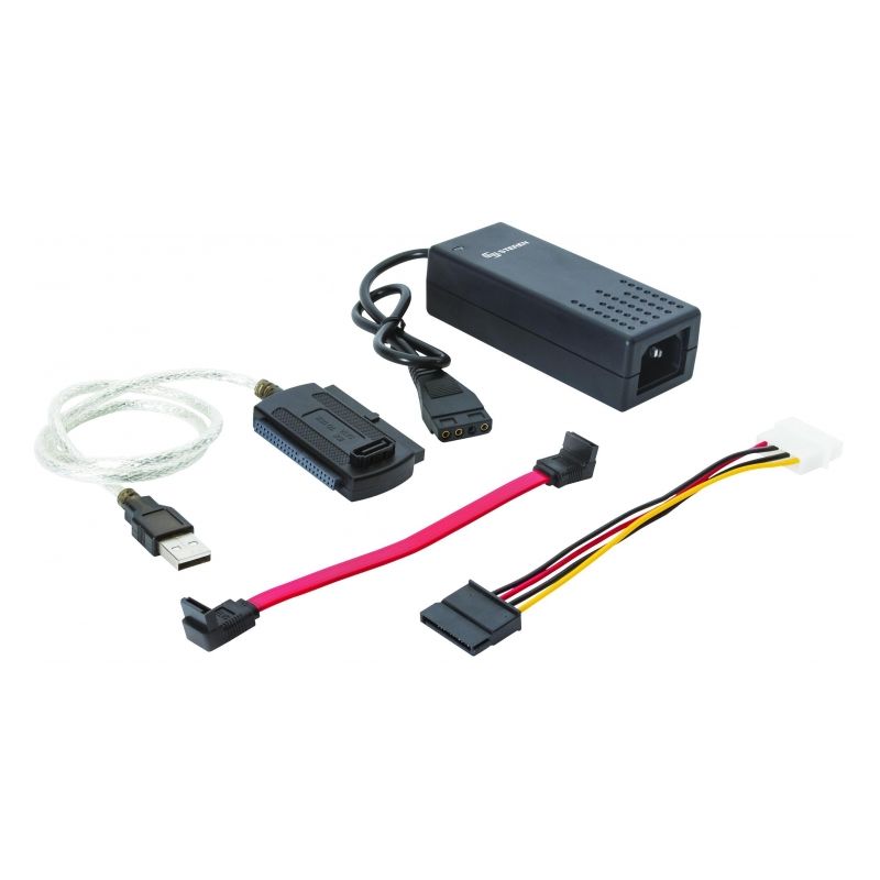 Adaptador/convertidor USB a SATA/IDE para disco duro de