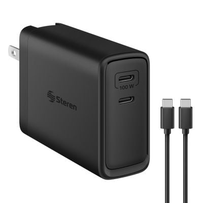 Cargador GaN USB C PD 100 W