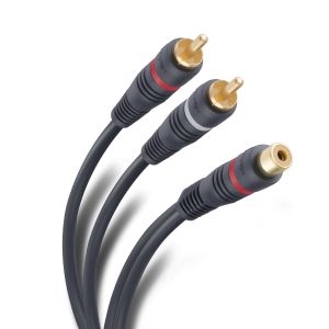 Cable RCA 2 plug a jack de 15 cm