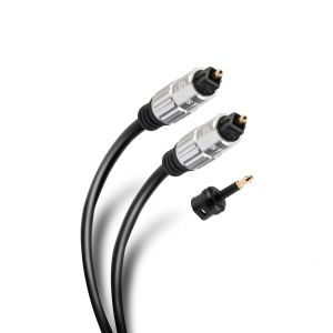 Cable Auxiliar de Audio Steren 297-070 Plug a Plug 3.5MM Ultradelgado  Conectores Reforzados 90CM