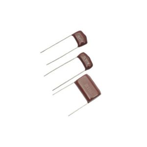 Capacitor de poliester metalizado, de 0.01 uF (micro Faradios) a 250 Volts