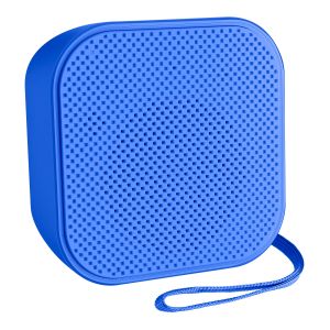 Mini bocina Bluetooth* con reproductor microSD color azul