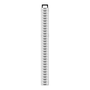 Lámpara LED de emergencia con base giratoria 60 LED