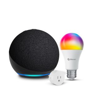 Alexa ECHO 5ª Gen más contacto Wi-Fi y foco Wi-Fi (ECHO DOT 5 GEN NE / SHOME-100 / SHOME-120)