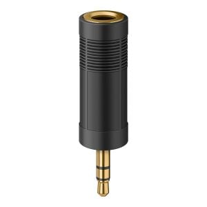 Adaptador elite de plug 3,5 mm a jack 6,3 mm, estéreo