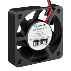 Ventilador plástico de 2", 12 Vcc