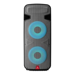 Parlante doble de 15" 6,000 W PMPO profesional Bluetooth* con luz LED