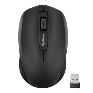 Mouse inalámbrico 1000 DPI color negro