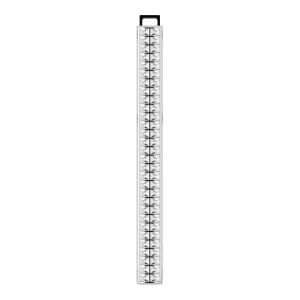Lámpara LED de emergencia con base giratoria 60 LED