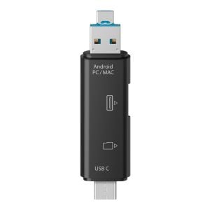 Lector microSD/ USB 3 en 1 OTG