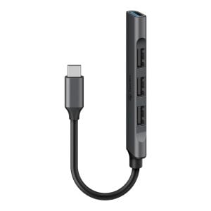 HUB USB C a 3 puertos USB 2.0 / 1 puerto USB 3.0