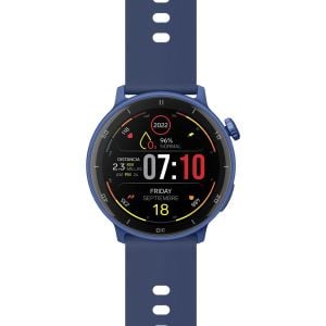 Smart Watch Bluetooth* Touch AMOLED* con función GPS, 1.4”, 3 ATM, 22 mm color azul