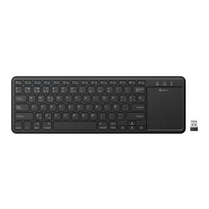 Teclado Bluetooth* / RF con touchpad, multidispositivo