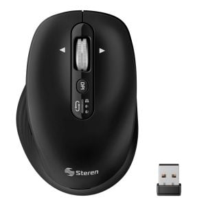 Mouse Bluetooth*/ RF, multidispositivo con batería recargable 1000 / 1600 / 2400 / 3200 DPI