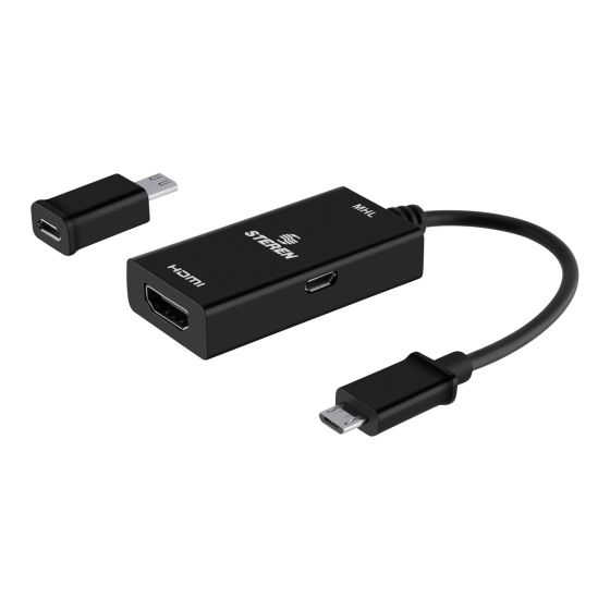 Mhl Adaptador De Cable Micro Usb A Hdmi Conversor De Vídeo