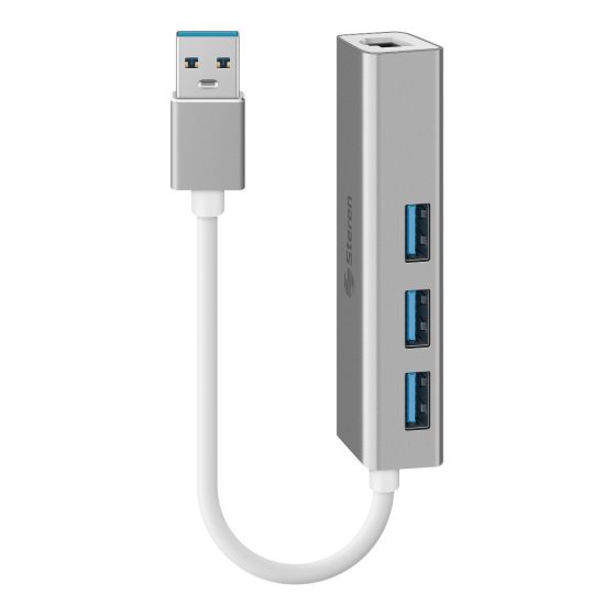 Adaptador USB 3.0 a Ethernet (RJ45), HUB