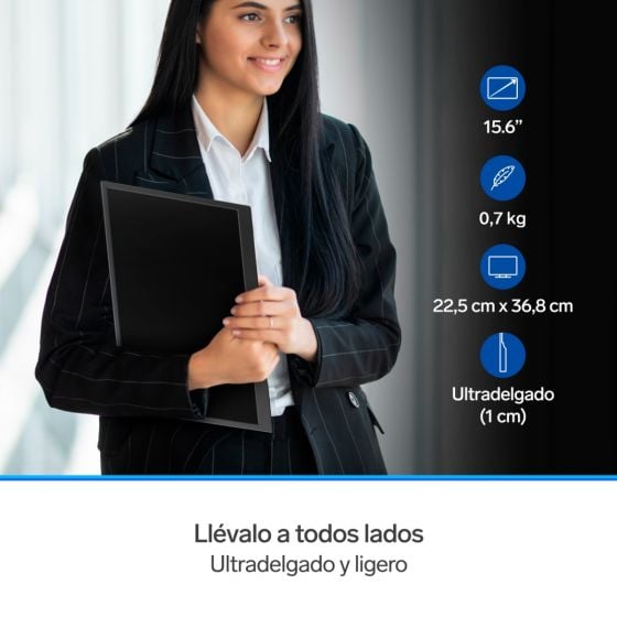 Monitor portátil HDR de 15.6" para portátil